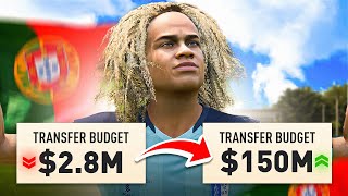 I Rebuild The POOREST Team In PORTUGAL 🇵🇹 [upl. by Elbert]