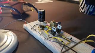 Inversor 12 VCD a 120 VCA TIMER 555 MOSFET IRFZ44N [upl. by Kameko]