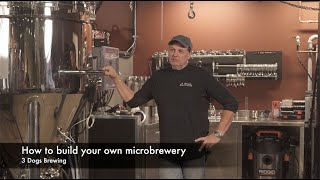 Steps for how to successfully start a microbrewery tap room 3 Dogs Brewing White Rock BC [upl. by Janey]