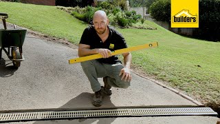 How to install an Easy Drain clip together drainage [upl. by Ellemrac269]