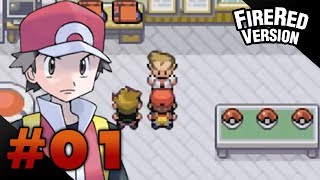 Lets Play Pokemon FireRed  Part 1  A new start [upl. by Ahsiekan]