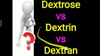 Dextrose vs Dextrin vs Dextran [upl. by Ettennil347]