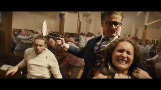 Kingsman The Secret Service  Church Fight [upl. by Aridnere]