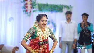 Ramuloo Ramulaa  Couple Dance  Kerala Wedding  Pradeep ❤️ Chaitra [upl. by Malaspina80]