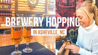 THE BEST BREWERIES IN ASHEVILLE  Brewery Hopping In Asheville North Carolina [upl. by Henrique]