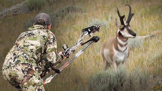 UNBELIEVABLE spot and stalk bow hunt for antelope Eastmans’ Hunting TV [upl. by Varian]